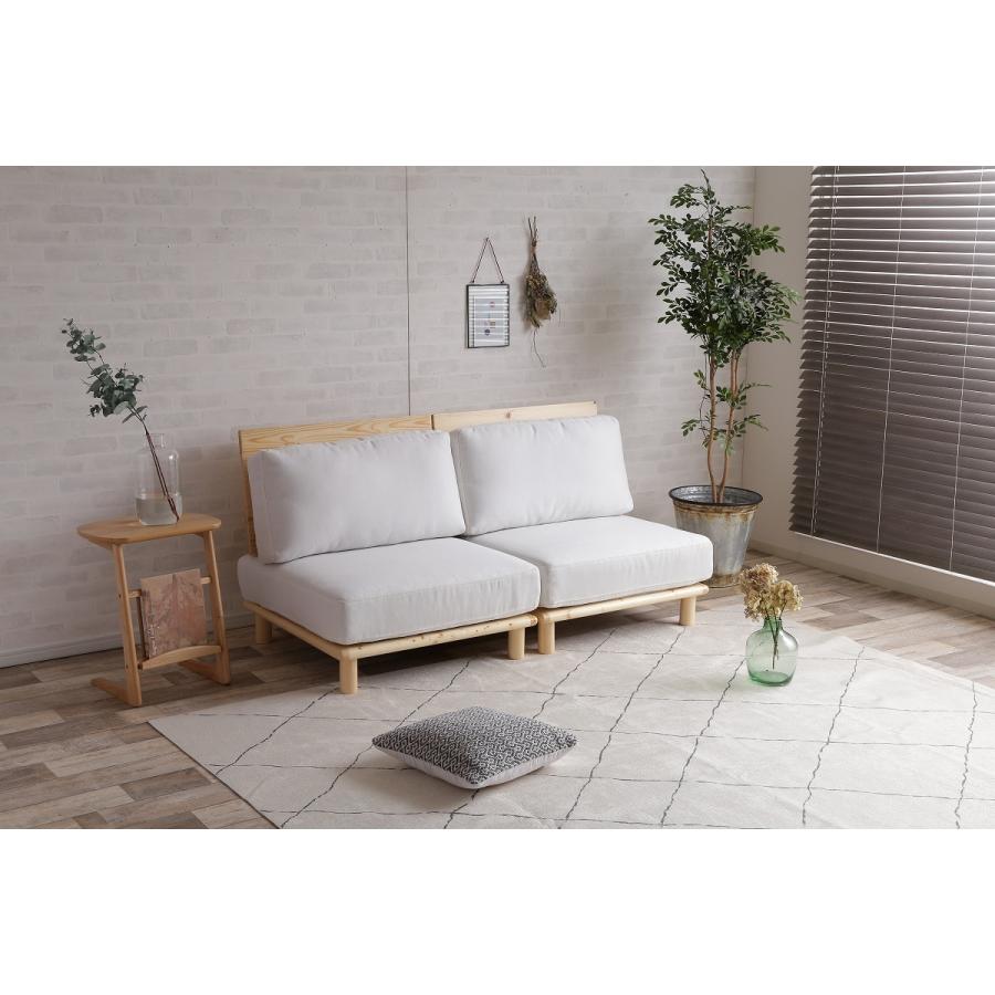 ファブリックローソファ Ricordo 2人掛けローソファ : フジックス