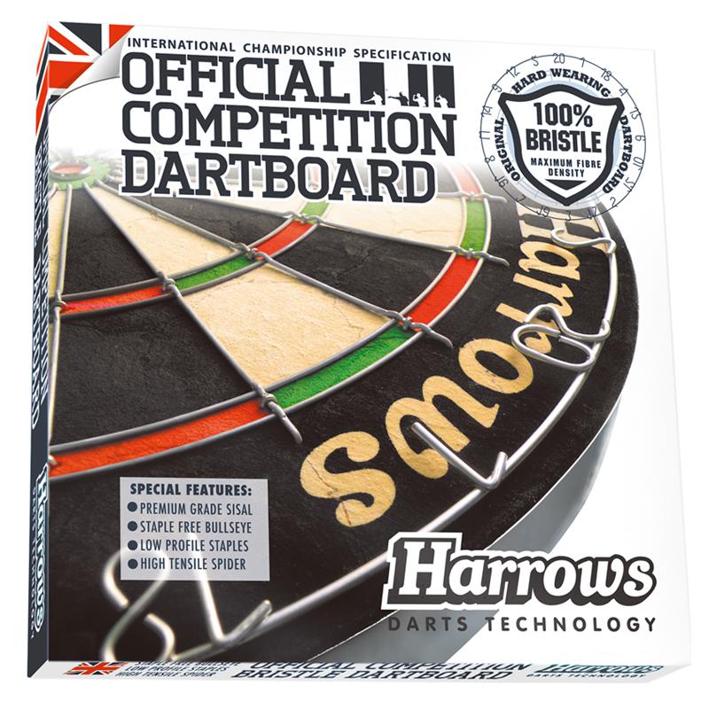 【Harrows】OFFICIAL COMPETITION BRISTLE DARTBOARD ダーツボード ハードダーツ ハローズ |  | 02