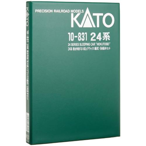 KATO Nゲージ 24系 寝台特急 北斗星 DX編成 基本 6両セット 10-831 鉄道模型 客車 