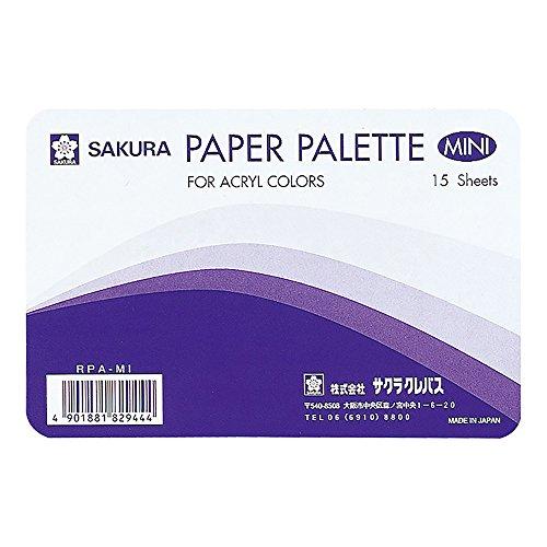 サクラクレパス ペーパーパレット ミニ RPA-MI (20) 15枚×20個