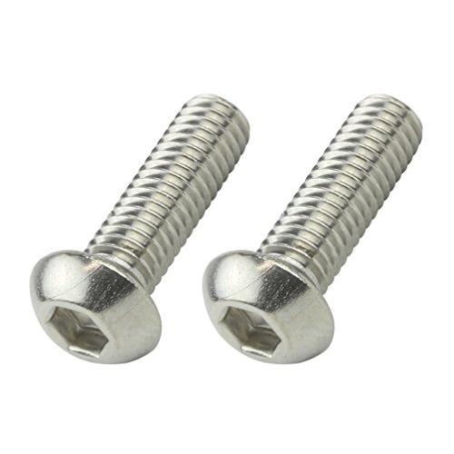 ポッシュ (POSH) バイク用品 ボタンキャップボルト ステンレス 2個入 M6X20 900620-B2
