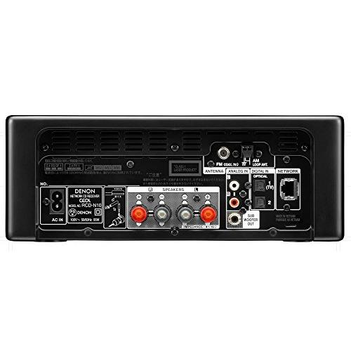⭐公式品⭐ デノン Denon RCD-N10 ネットワークCDレシーバー HEOS/ハイレゾ対応 ブラック RCD-N10-K 【VQL7443317199】(25952円)