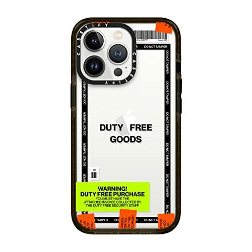 CASETiFY インパクトケース iPhone 13 Pro - Duty Free - クリア ブラック