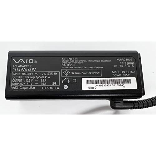 SONY VAIO 純正 AC ADAPTER 10.5V~3.8A VJ8AC10V9 VAIO Pro 13、Pro 11、VAIO Duo 13