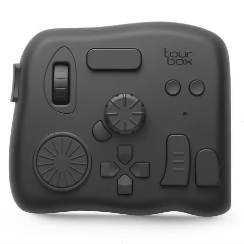 TourBoxElite ツアーボックスエリート 左手デバイス イラスト 動画制作 画像編集 コントローラー 片手デバイス (クラシックブラック)