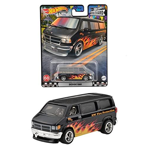 新品 未開封 ホットウィール ブールバード ダッジ・バン 10台