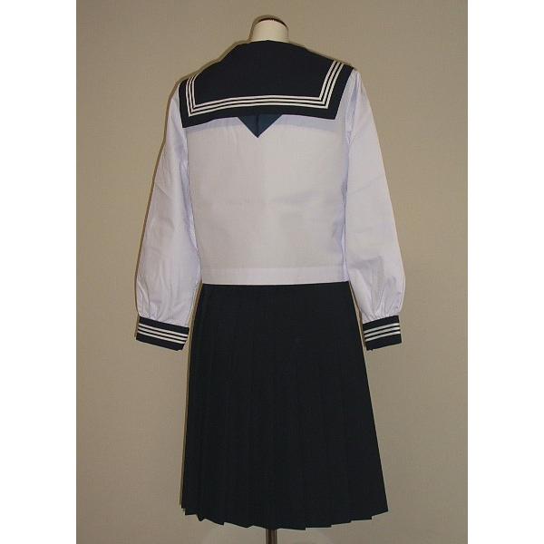 セーラー服上下 7号　冬・合・夏フルセット フジヨット夏セーラー服上下セット（長袖）B体 : アド大阪プライベート