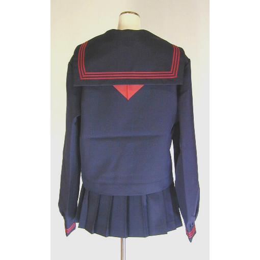 セーラー服(冬)上 冬セーラー服上衣（カラーライン） : アド大阪プライベート