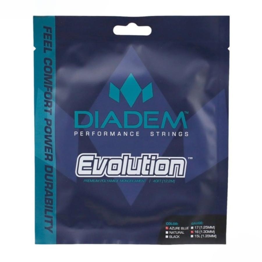 ダイアデム DIADEM テニスガット 単張り エボリューション 16（EVOLUTION 16） 130 アズールブルー TFA009 | 
