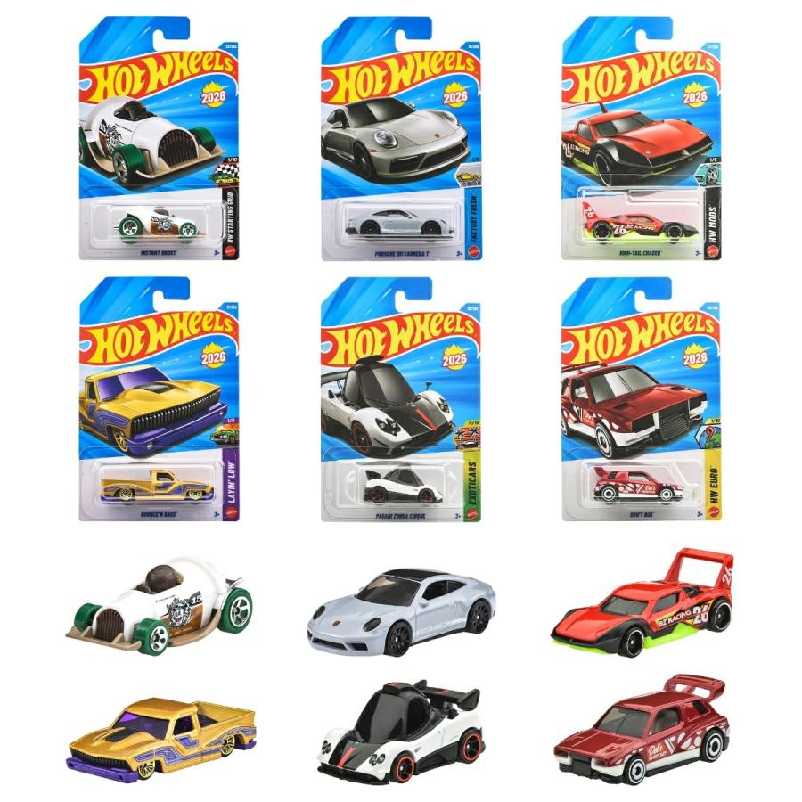 Hot Wheels（ホットウィール） ベーシックカー アソート C4982-98RB