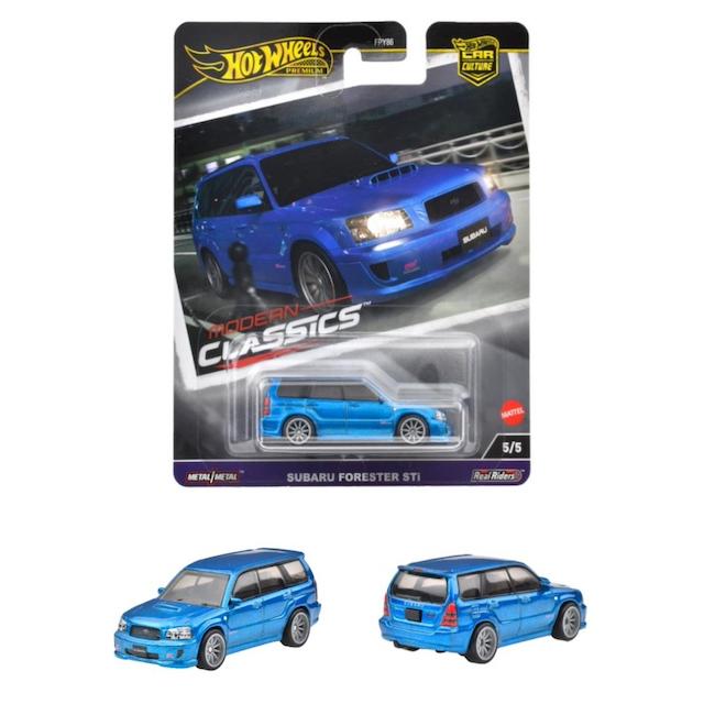 新品 ホットウィール スバル フォレスター STiです モダンクラシックス