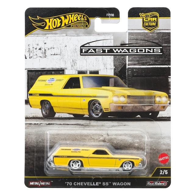 Hot Wheels '70 シェベル SS ワゴン CARCULTURE ファスト