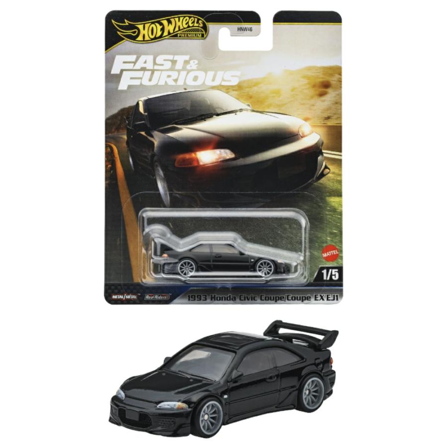 Hot Wheels ホンダ シビッククーペ EX EJ1 ワイルド・スピード