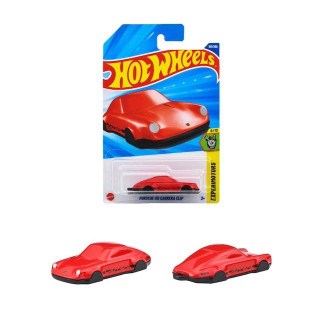 ポルシェ　911カレラ ノベルティ Hot Wheels ポルシェ 911 カレラ クリップ ベーシックカー JFN45