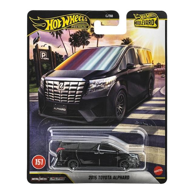 日本未発売 ホットウィールプレミアム トヨタ アルファード ブラック Hot Wheels（ホットウィール） 2015 トヨタ アルファード ブラック