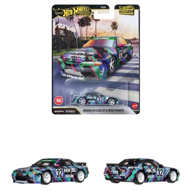 Hot Wheels（ホットウィール） 日産 スカイライン GT-R R32 HKS JHW41