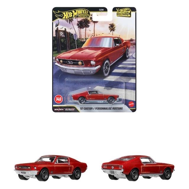 ホットウィール RLC リアルライダー '67 カスタム マスタング Hot Wheels（ホットウィール） '67 カスタム マスタング レッド JHW40