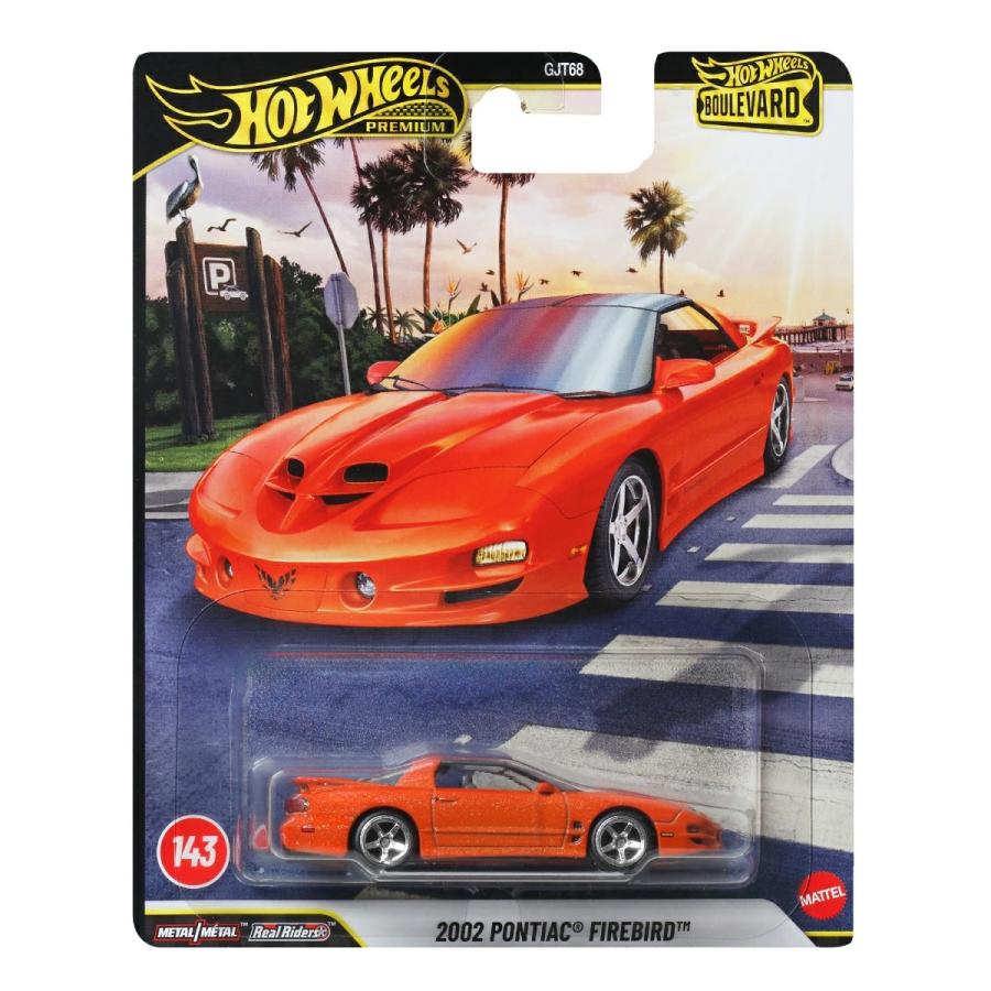 Hot Wheels（ホットウィール） 2002 PONTIAC FIREBIRD オレンジ JHW17