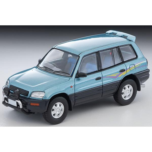 トミーテック LV-N354b トヨタ RAV4L V (水色/グレー) 95年式 トミカ