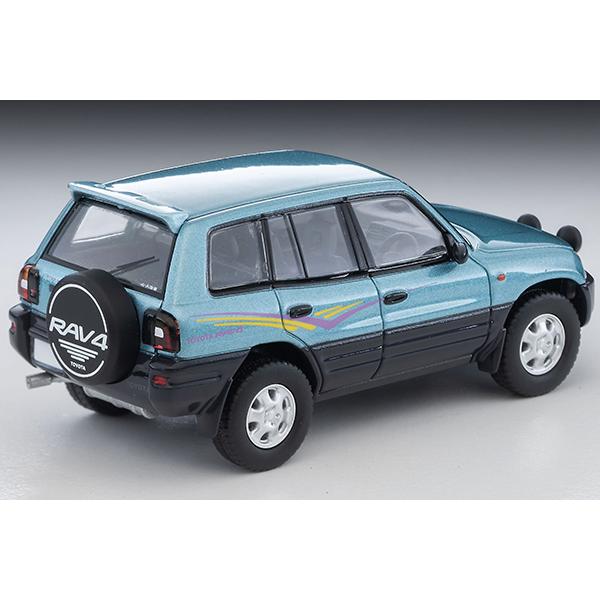 トミーテック LV-N354b トヨタ RAV4L V (水色/グレー) 95年式 トミカ