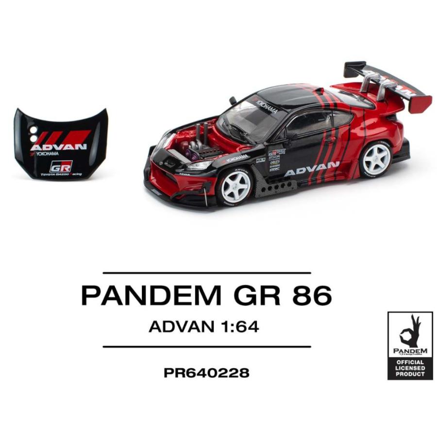 PANDEM GR86 ADVAN POP RACE : toy's world - 通販 - Yahoo!ショッピング