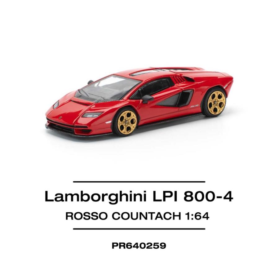 LAMBORGHINI COUNTACH LPI-800 - ROSSO POP RACE : toy's world - 通販