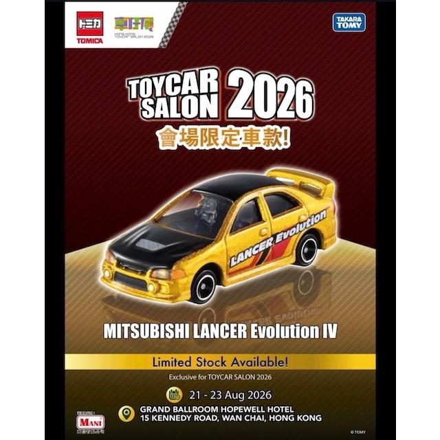 トミカ 三菱 ランサーエボリューション IV HONG KONG TOY CAR SALON