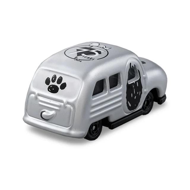 トミカ スヌーピー シルバー PEANUTS 75周年 スヌーピータウンショップ