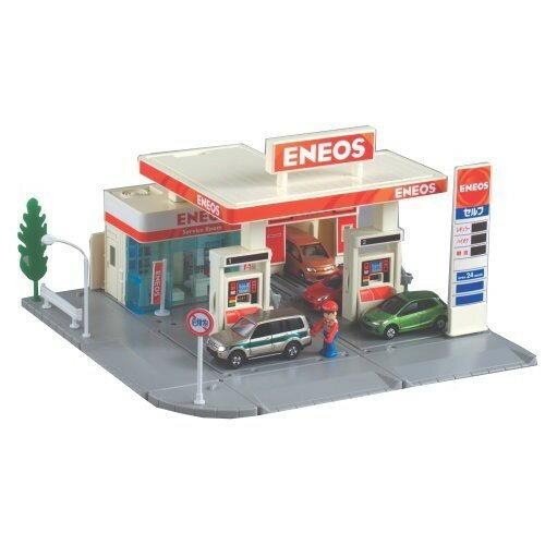 トミカワールド ガソリンスタンド ENEOS トミカタウン 箱に少し凹み