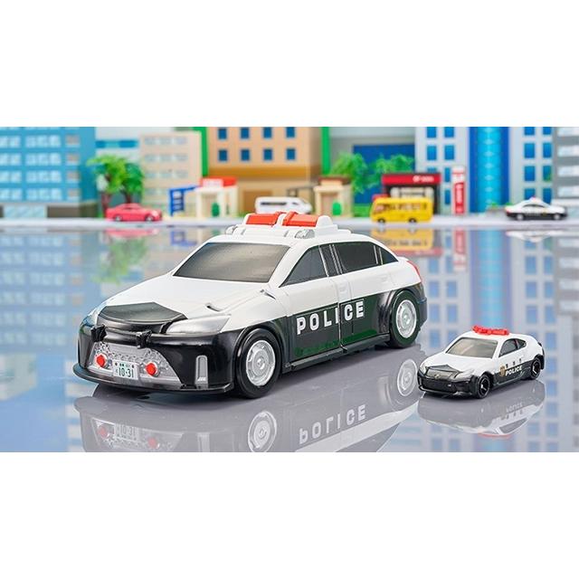 トミカ 変形パトロールカー (トヨタ GR86 パトロールカー) トミカ付き