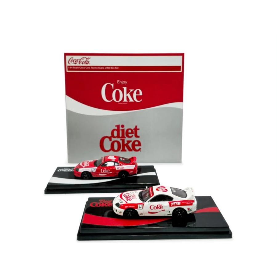 香港トイカーサロン2025限定 DPLS/inno-コカコーラ スープラ セット 香港トイカーサロン2025 限定 DPLS-CocaCola スープラ セット