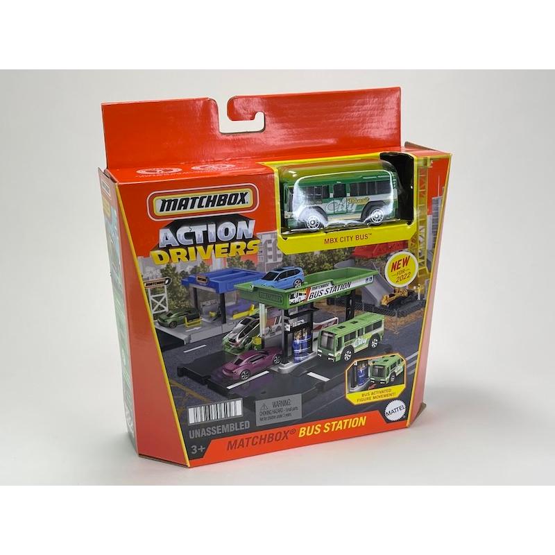 マッチボックス MATCHBOX ACTION DRIVERS BUS STATION MBX CITY