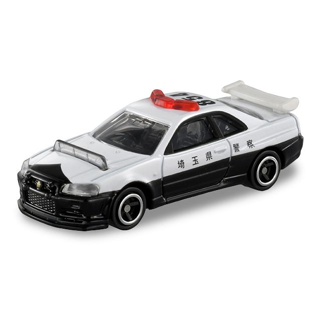 トミカ NO.1 日産 スカイライン GT-R(BNR34) パトロールカー : toy's