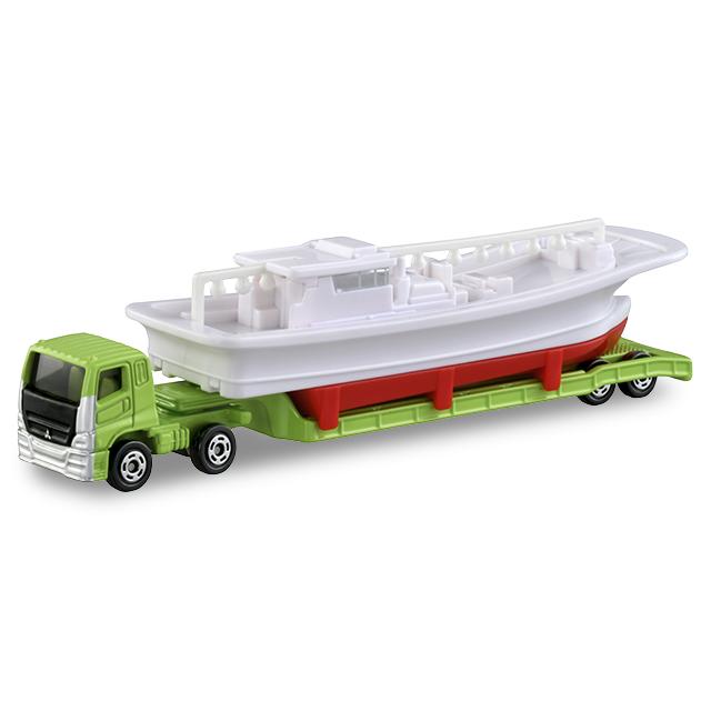 トミカ NO.150 三菱ふそう スーパーグレート 漁船輸送車 ロングタイプ