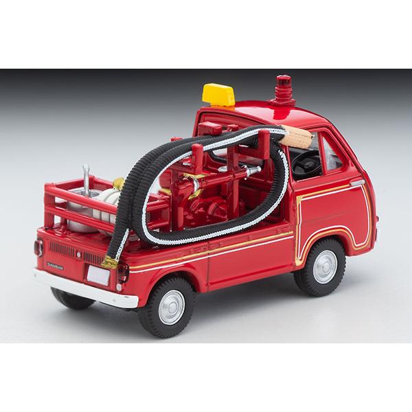 トミーテック LV-68c スバル サンバー ポンプ消防車(フィギュア付