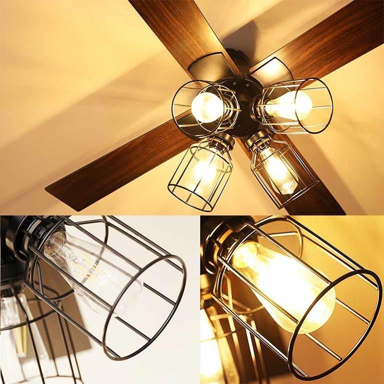 JAVALO ELF シーリングファン Modern Collection フィラメント LED JE