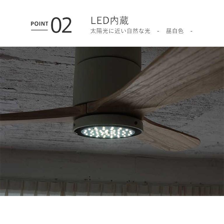 JAVALO ELF シーリングファン 昼白色 Modern Collection LED