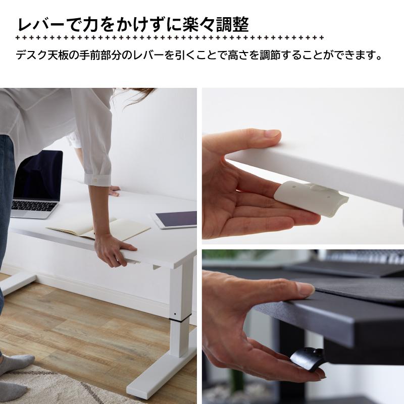 calmzen ゲーミングデスク 120cm ミドル 昇降式 デスクゲームデスク