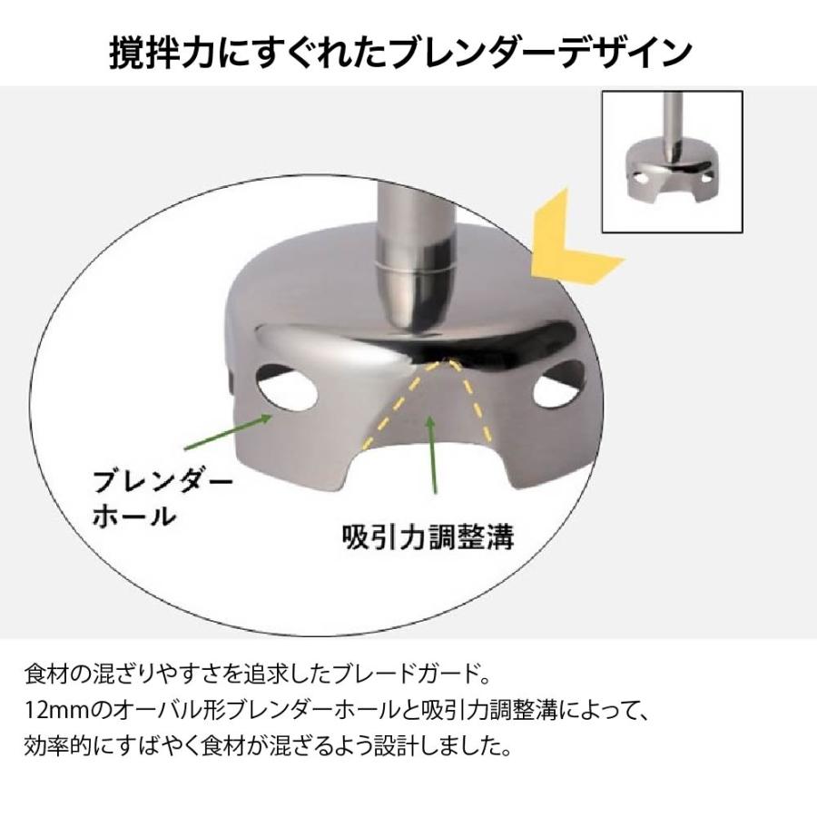クイジナート（Cuisinart） コードレス充電式ハンドブレンダー RHB
