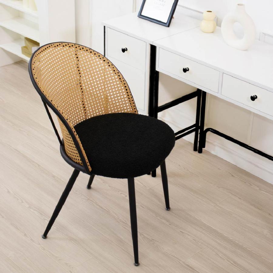 ラタン　ダイニングチェア　ブラック　ウッドラタンチェア 楽天市場】ラタン バックレスト チェア【ART OF BLACK】 : ART
