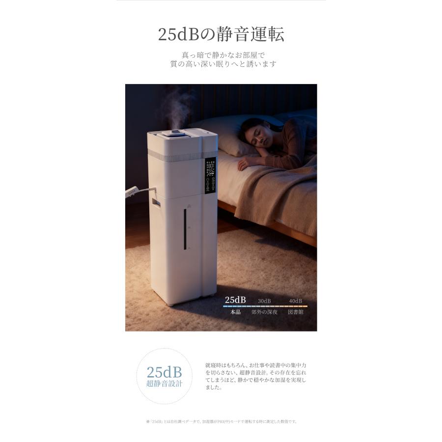 爆買 加湿器 超音波式 大容量 卓上 13L 加湿機 ハイブリッド加湿器