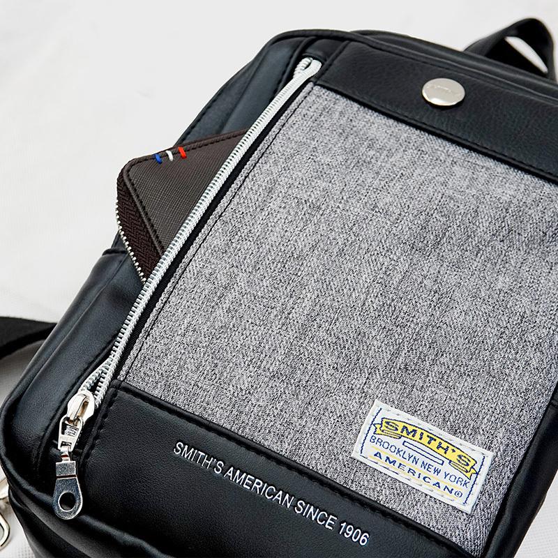 8ac002 スミス アメリカン ボディバッグ ショルダー バッグ ボディ メンズ ブランド 人気 おしゃれ シンプル 代 30代 40代 父 ギフト プレゼント 8ac002 アドニスオンラインショップ 通販 Yahoo ショッピング