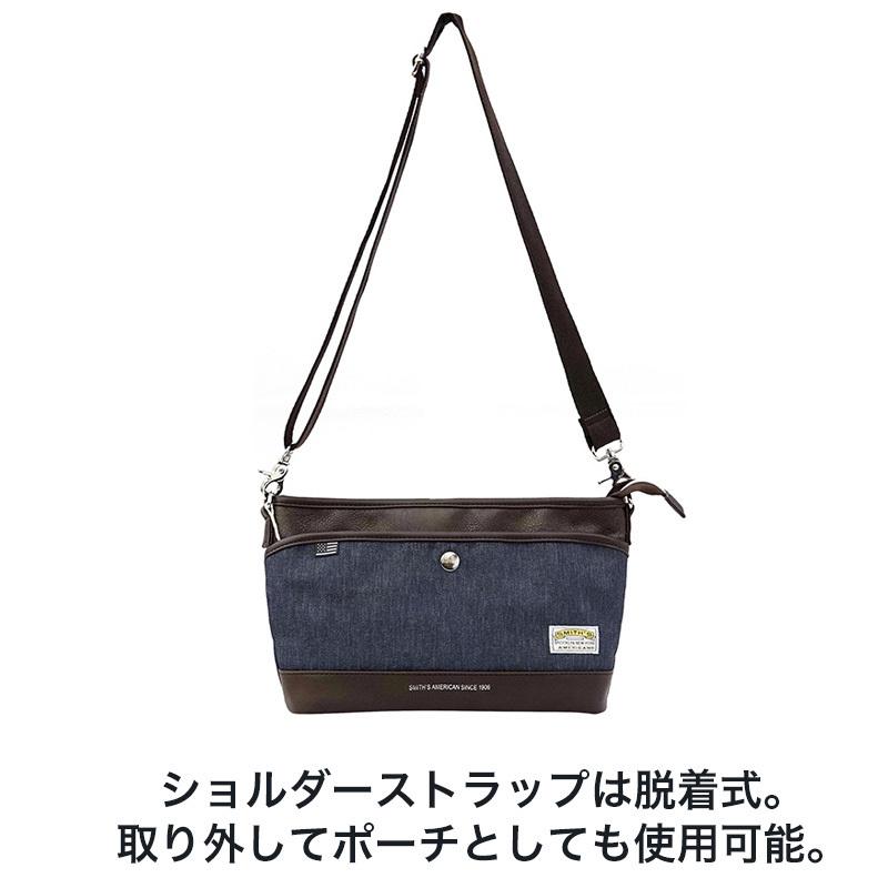 8ac003 スミス アメリカン サコッシュ ショルダー バッグ メンズ ブランド ショルダー 人気 おしゃれ 小さ目 シンプル 代 30代 40代 ギフト 8ac003 アドニスオンラインショップ 通販 Yahoo ショッピング