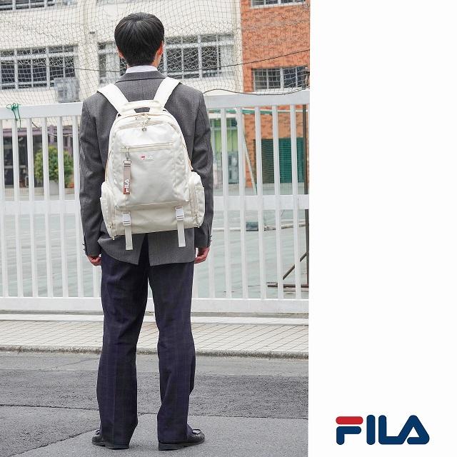 8FB091 当店限定 FILA No Shake シューズインリュック セパレートポケット フィラ バックパック 通学 部活 自転車 人気 多収納 機能的 入学準備 新学期 JK　｜adonis-shop｜15