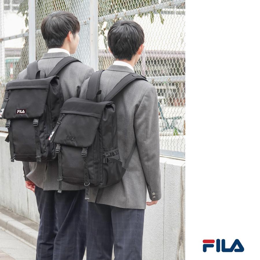 FILA（フィラ） 8FB093 当店限定 FILA No Shake ロゴテープフラップ