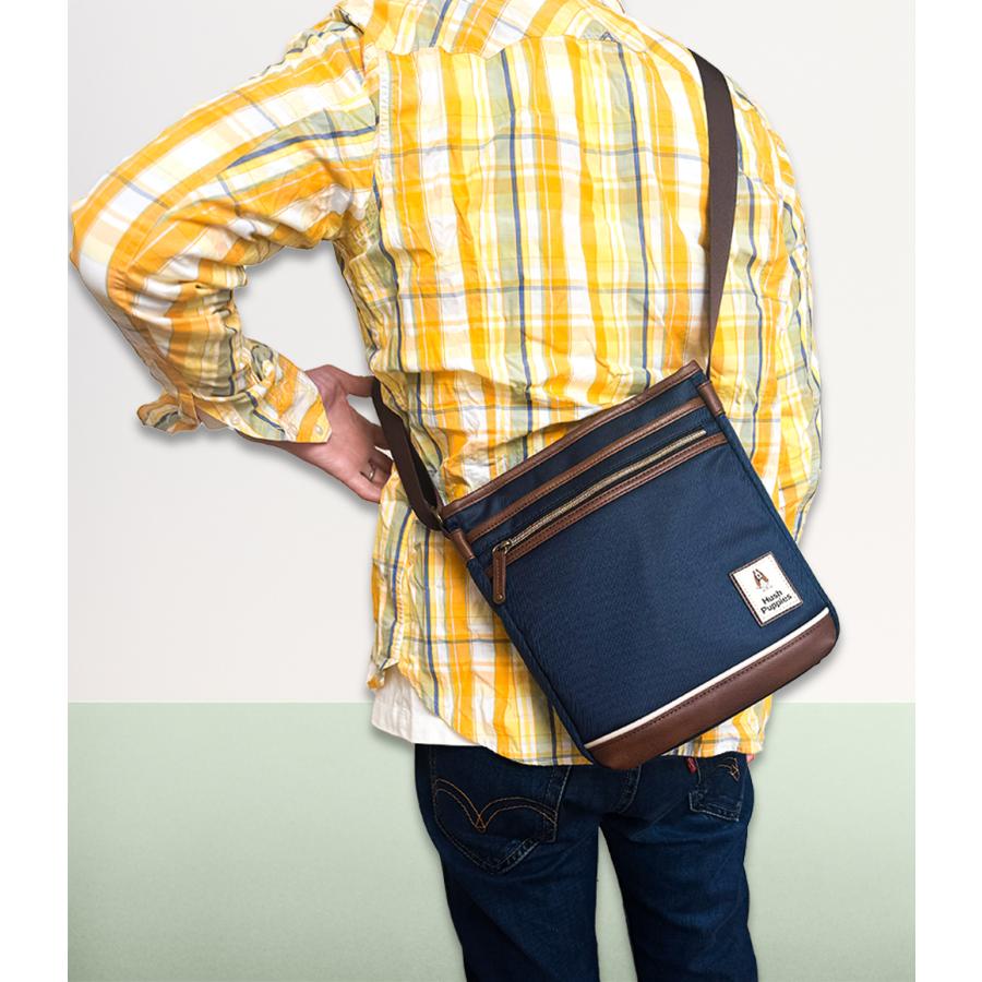 ハッシュパピー（Hush Puppies） 縦型ショルダーバッグ 8HP113