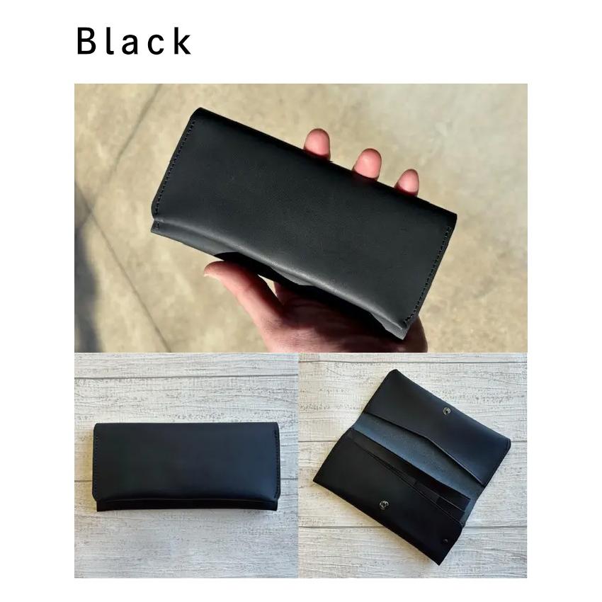 お札サイズの極小長財布 Over`d-lap ミニ財布 ヌメ革 カード お札サイズの極小長財布 Over`d-lap ミニ財布 ヌメ革 カード