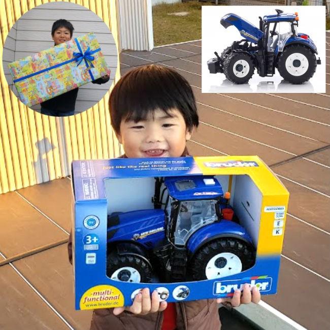 農業車 農業機械 おもちゃ 男の子 bruder ブルーダー NH T7.315 