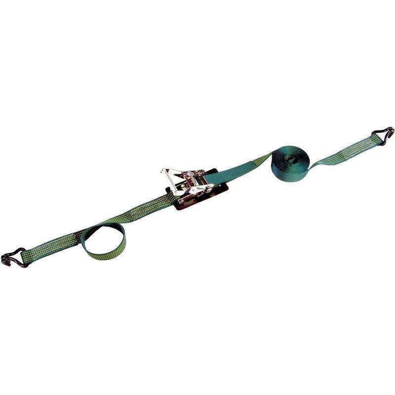 TRUSCO(トラスコ) 強力型ベルト荷締機 75mm幅 2500kg Jフックタイプ