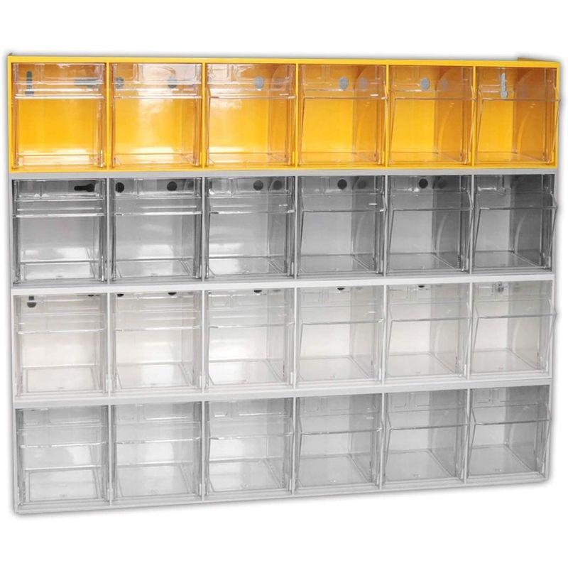 BSHGY パーツキャビネット 8段セット (グレー) :20221005132234-00905